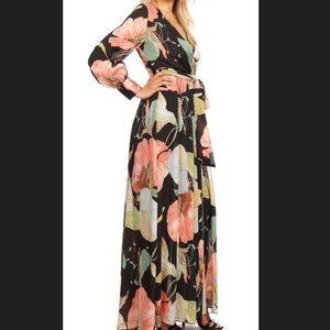 Brand New: Floral Print Maxi Dress
